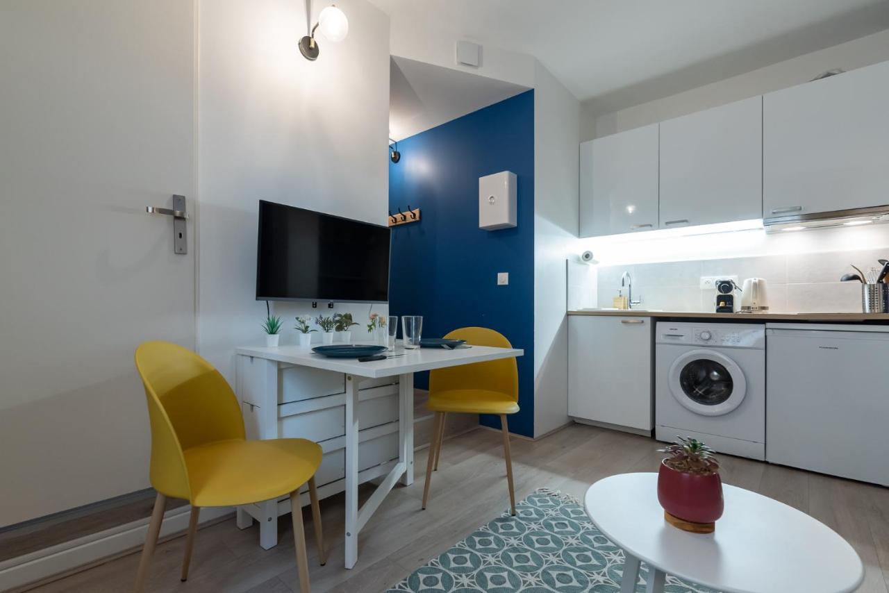 Apartamento Studio Blue Confort , Proche Gare Part Dieu Villeurbanne Exterior foto