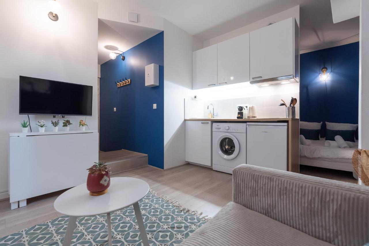 Apartamento Studio Blue Confort , Proche Gare Part Dieu Villeurbanne Exterior foto