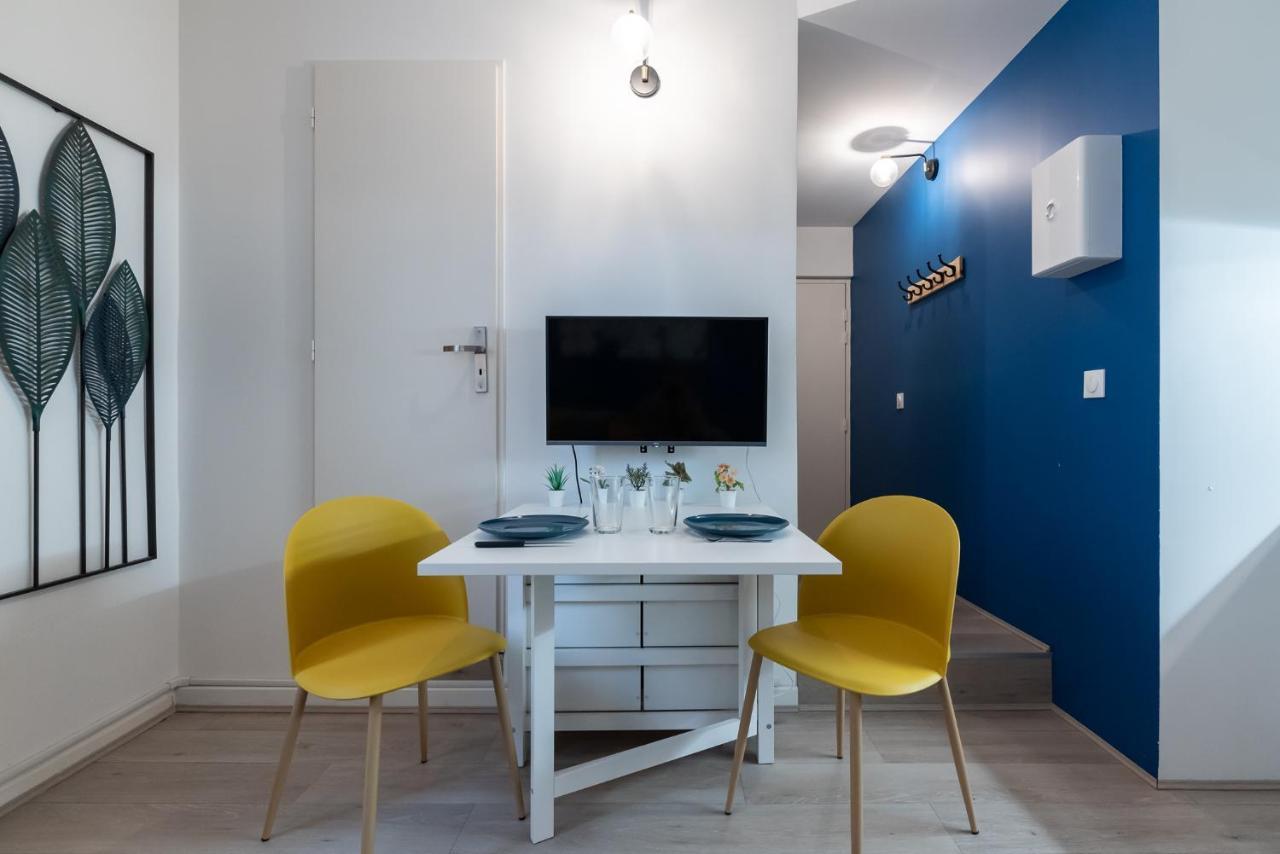 Apartamento Studio Blue Confort , Proche Gare Part Dieu Villeurbanne Exterior foto