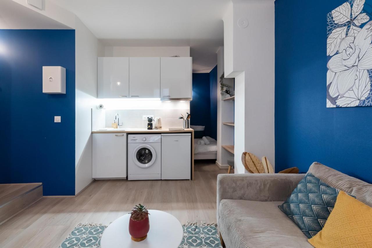 Apartamento Studio Blue Confort , Proche Gare Part Dieu Villeurbanne Exterior foto
