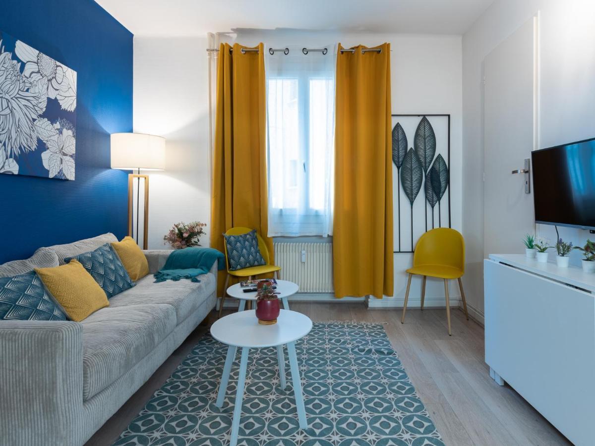 Apartamento Studio Blue Confort , Proche Gare Part Dieu Villeurbanne Exterior foto